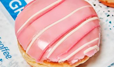 Greggs doughnut
