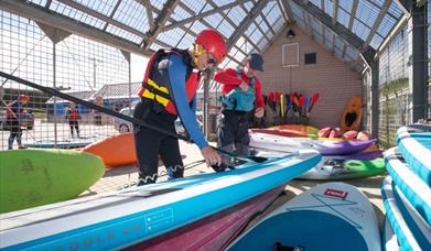 Adventure Access at Seaham Harbour.