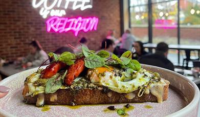 Brunch offering at Mayhap