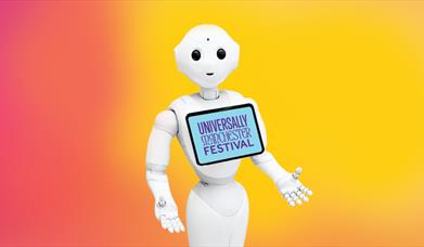 Promo poster of a robot