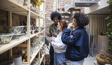 People shopping in lifestyle store